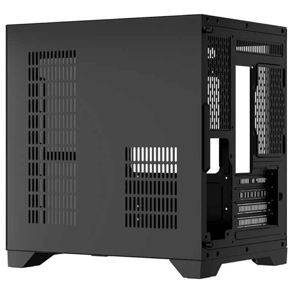 1STPlayer MV5-T, Computer Case, MiniT, M-ATX, ITX, 2xUSB 3.0, USB 2.0, Black