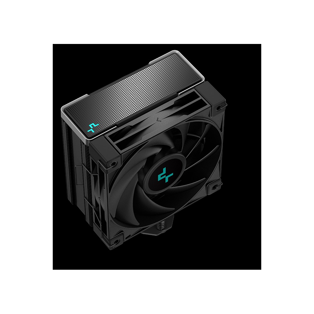 ქულერი DeepCool AK400 ZERO DARK, 120mm, 1850RPM, Cooler, Black