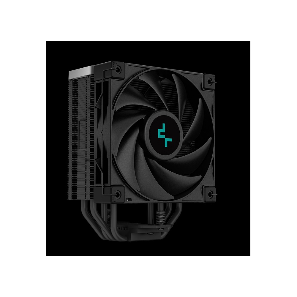 ქულერი DeepCool AK400 ZERO DARK, 120mm, 1850RPM, Cooler, Black