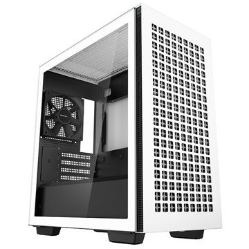 ქეისი Deepcool CH370 WH, Computer Case, Mini-ITX, Micro-ATX, 2xUSB 3.0, White