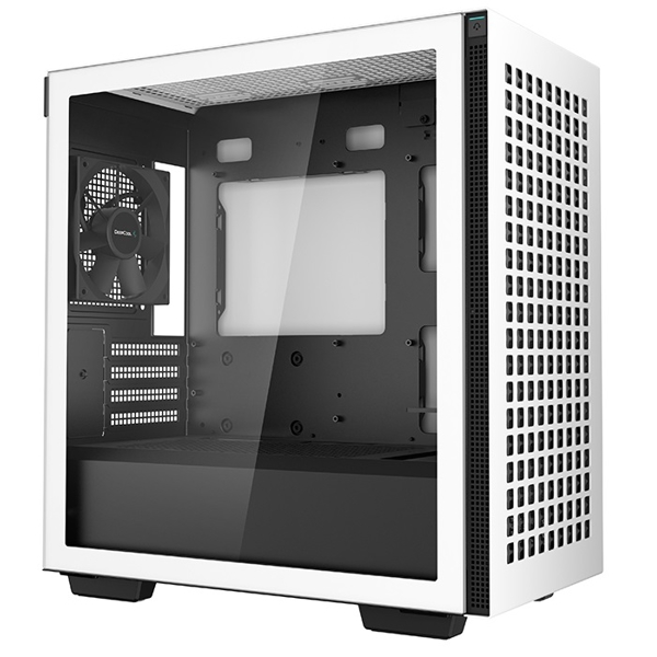 Deepcool CH370 WH, Computer Case, Mini-ITX, Micro-ATX, 2xUSB 3.0, White