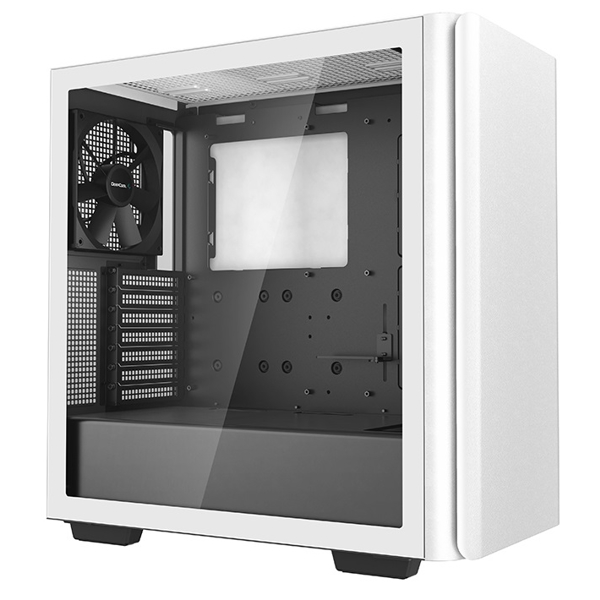 DeepCool CK500 WH, Computer Case, MidT, Mini-ITX, Micro-ATX, ATX, E-ATX, 2xUSB 3.0, USB-C, White