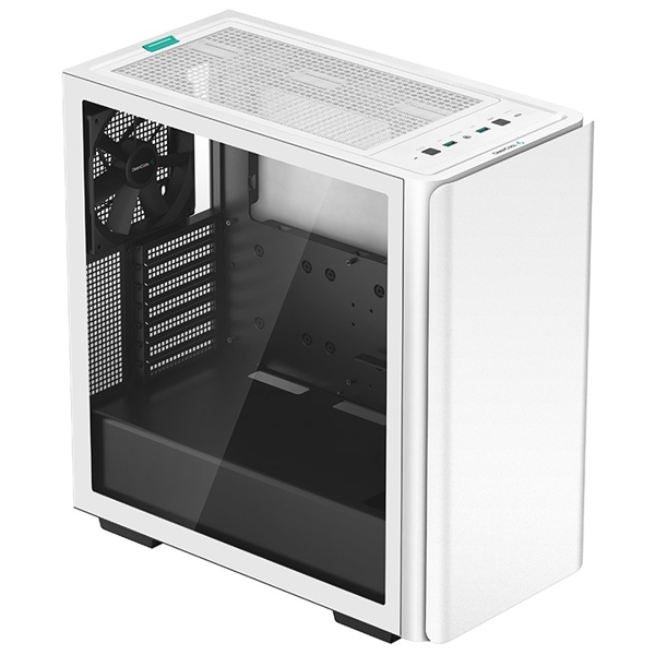 DeepCool CK500 WH, Computer Case, MidT, Mini-ITX, Micro-ATX, ATX, E-ATX, 2xUSB 3.0, USB-C, White