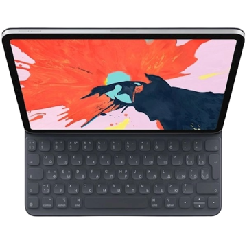 Apple MU8H2Z/A Smart Keyboard Folio For iPad Pro 12.9" 3rd Generation, Wired, Black