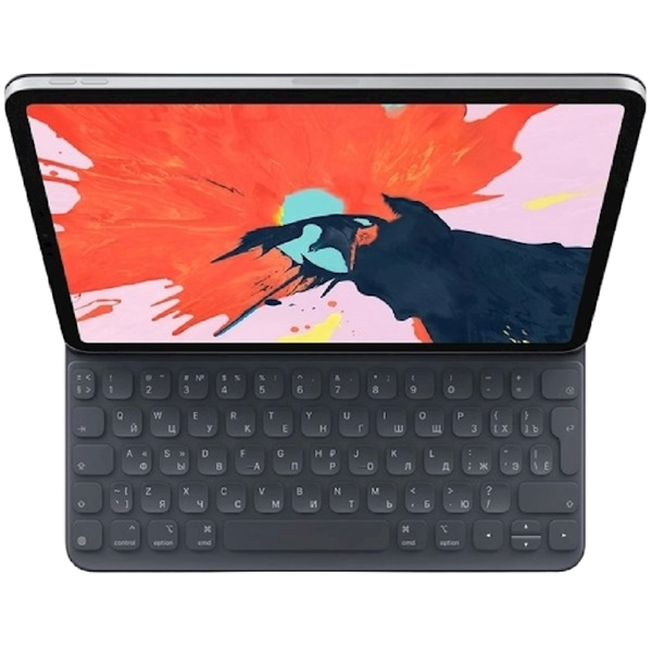 Apple MU8H2Z/A Smart Keyboard Folio For iPad Pro 12.9" 3rd Generation, Wired, Black