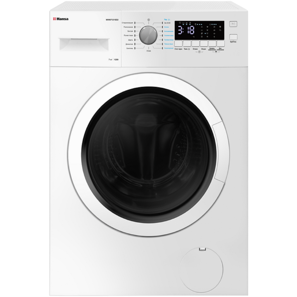 სარეცხი მანქანა Hansa WHN7121SD2, 7Kg, A++, 1200Rpm, 79Db, Washing Machine, White