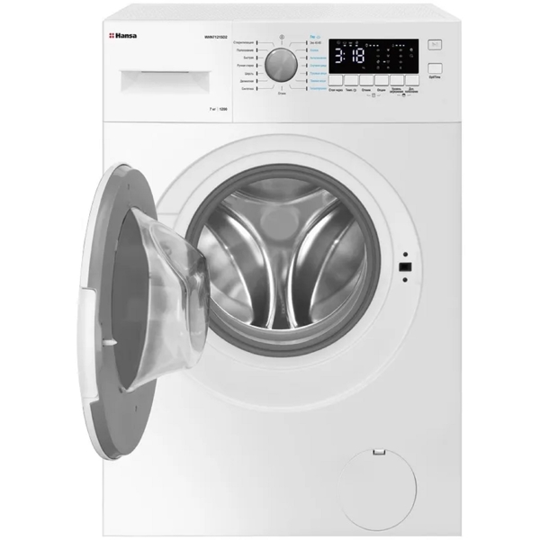 სარეცხი მანქანა Hansa WHN7121SD2, 7Kg, A++, 1200Rpm, 79Db, Washing Machine, White