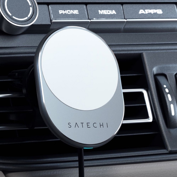 Satechi ST-MCMWCM, USB-C, Wireless Car Charger, Black