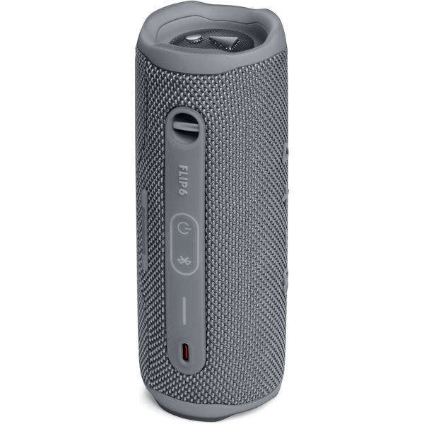 JBL JBLFLIP6GREY Flip 6, 30W, Wireless, Bluetooth, IP67, Speaker, Gray