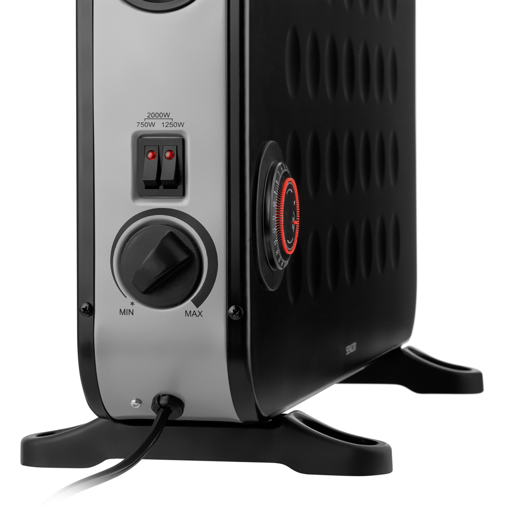 ელექტრო გამათბობელი Sencor SCF 2101BK, 2000W, Electric Heater, Black