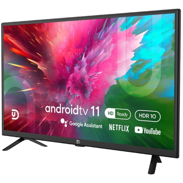 ტელევიზორი UDTV 32W5210T, 32", HD, Smart TV, Android TV, USB, HDMI, LAN, BT, WIFI, Black