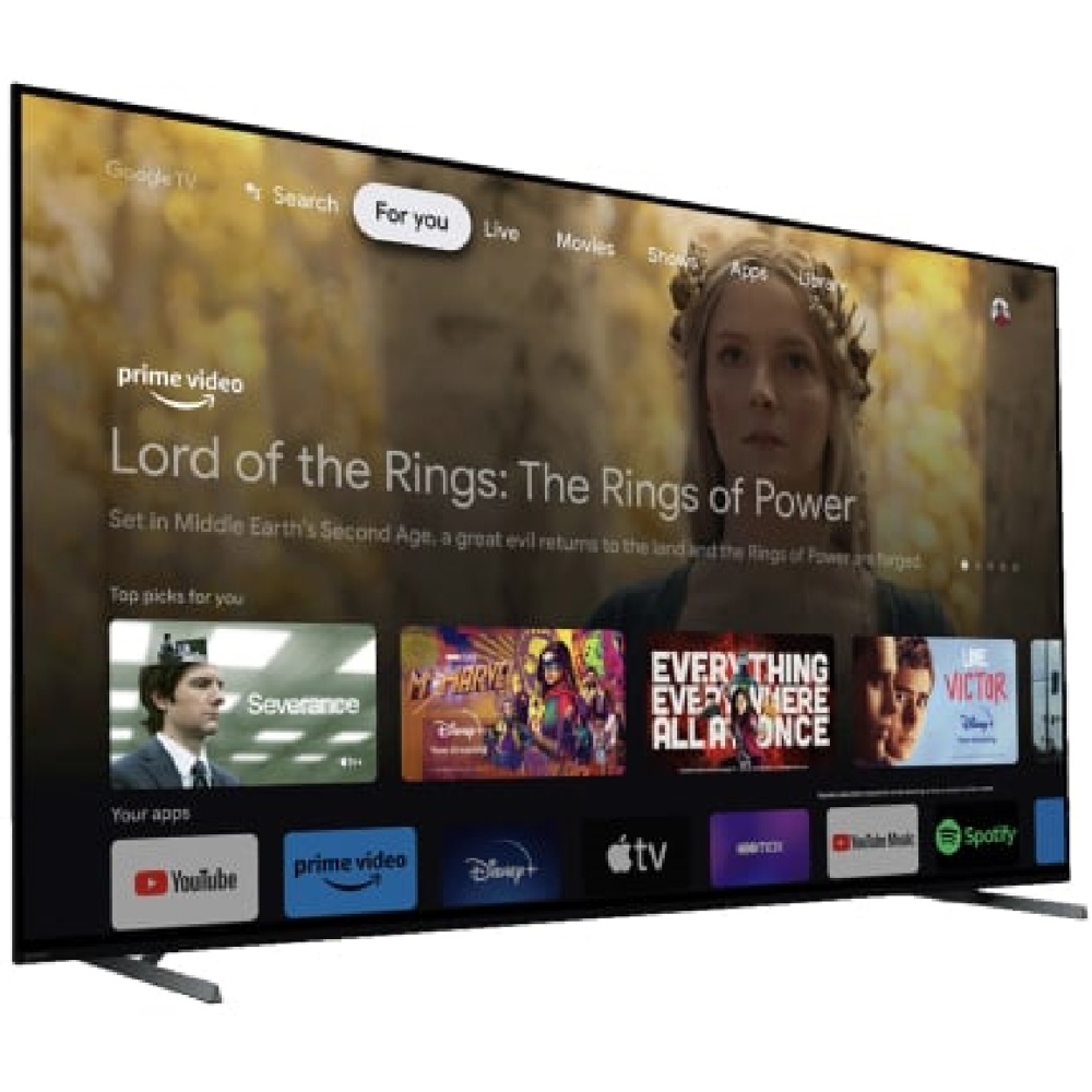 Sony XR77A80L Bravia, 77", 4K UHD, Smart TV, Android TV, USB, HDMI, LAN, BT, WIFI, Black