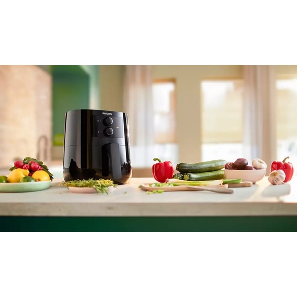 აეროგრილი Philips HD9200/90, 1400W, 4.1L, Air Fryer, Black