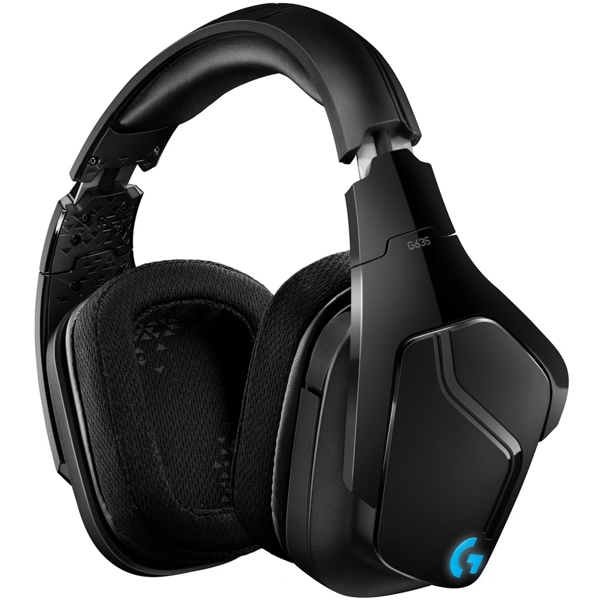 Logitech 981-000750 Lightsync G G635, Gaming Headset, Wired, USB, Black