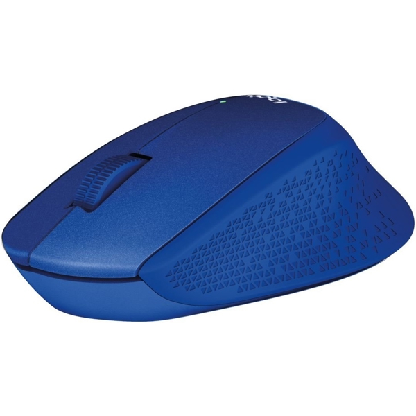 მაუსი Logitech 910-004910 M330 Silent Plus, Wireless, USB, Mouse, Blue