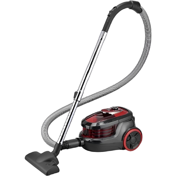 Franko FVC-1219, 1600W, 2L, Vacuum Cleaner, Black/Red