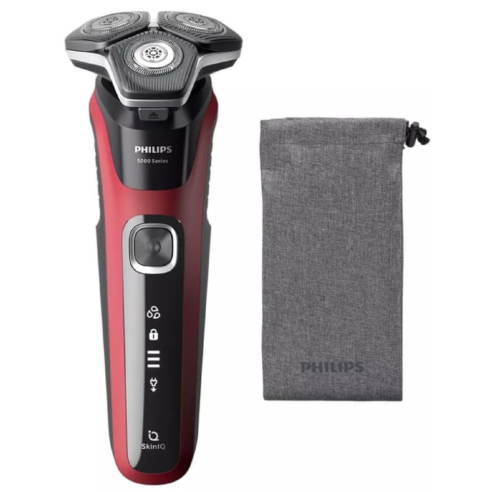 წვერსაპარსი Philips S5883/10, Electric Shaver, Red