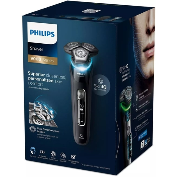 წვერსაპარსი Philips S9986/59, Electric Shaver, Black