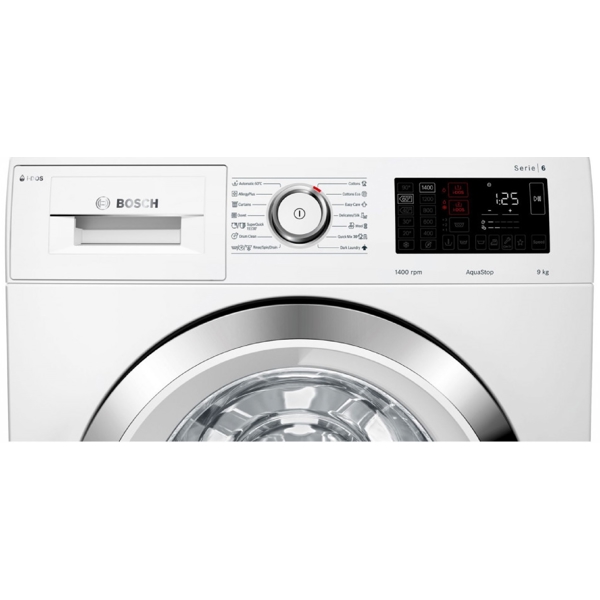 Bosch WAT28682ME, 9Kg, A+++, 1400Rpm, 73Db, Washing Machine, White