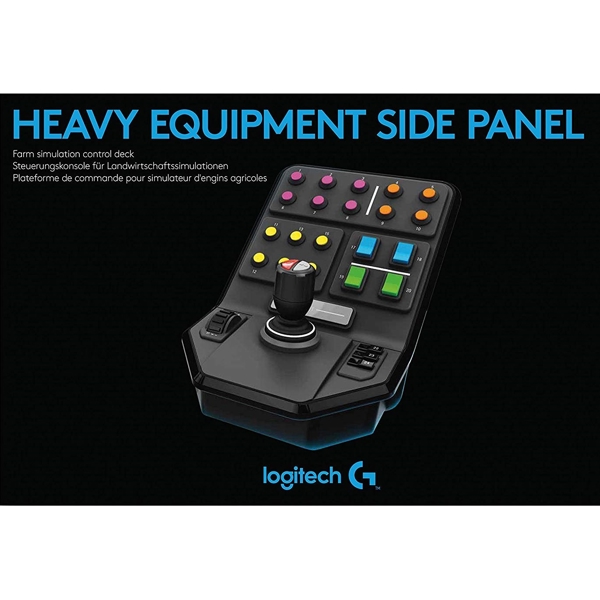 სათამაშო კონტროლერი Logitech 945-000014 G Saitek Farm, Panel Control Deck, Black