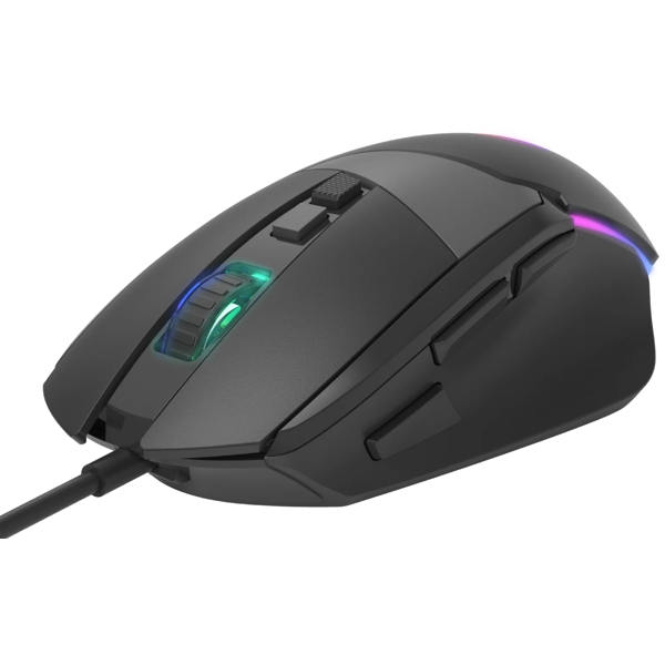 Marvo M411, Wired, USB, RGB, Gaming Mouse, Black