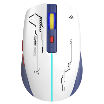 მაუსი Marvo M796W, Wireless, BT, Type-C, Mouse, White