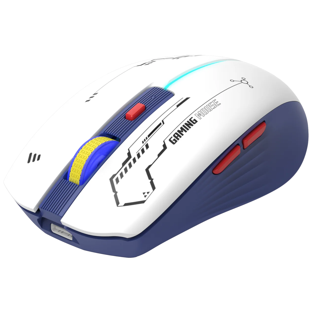 მაუსი Marvo M796W, Wireless, BT, Type-C, Mouse, White