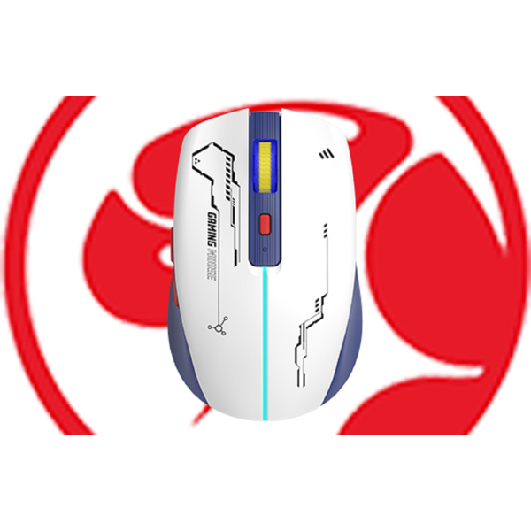 Marvo M796W, Wireless, BT, Type-C, Mouse, White