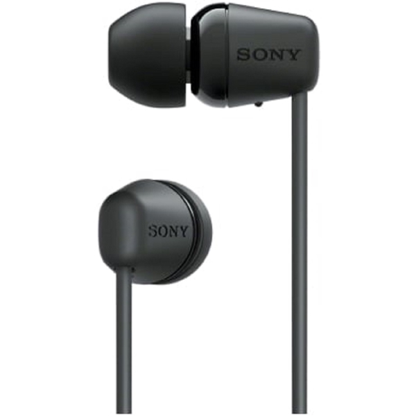 Sony WI-C100/BZ, In-Ear Headphones, Wireless, Bluetooth, Black