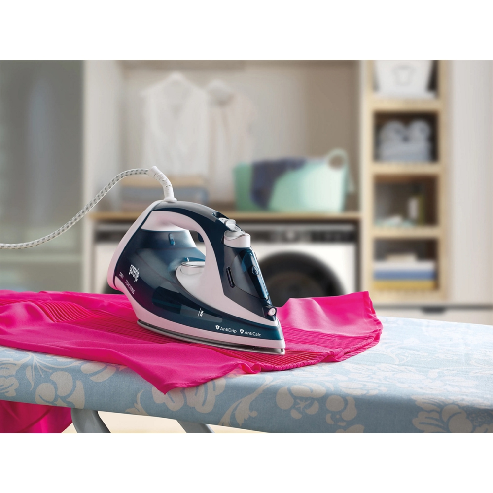 Gorenje SIH2200TQC, 2200W, 0.28L, Steam Iron, Blue
