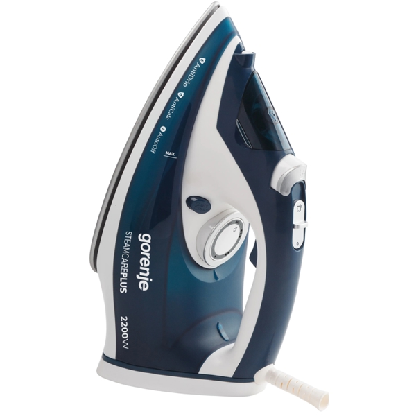 ორთქლის უთო Gorenje SIH2200TQC, 2200W, 280ML, Steam Iron, Blue