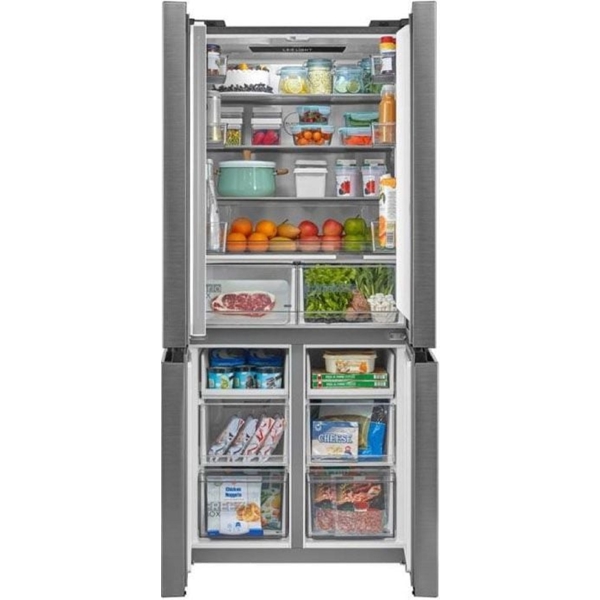 Midea MDRM691MIE46, 568L, A+, No Frost, Refrigerator, Silver