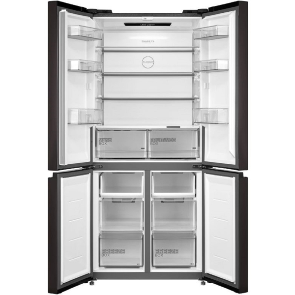 Midea MDRM691MIE28, 568L, A+, No Frost, Refrigerator, Black