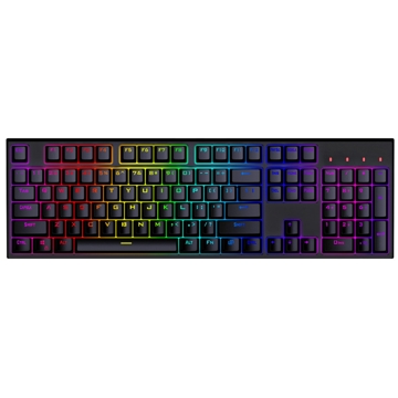 კლავიატურა 1STPlayer MK8-TITAN-GT-Red Lang, Wired, Type-C, Gaming Keyboard, Black