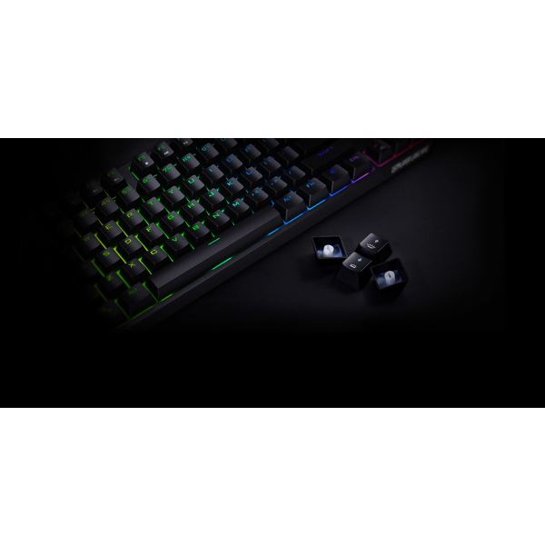 1STPlayer MK8-TITAN-GT-Red Lang, Wired, Type-C, Gaming Keyboard, Black