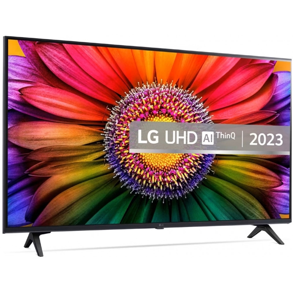 ტელევიზორი LG 50UR80006LJ, 50", 4K UHD, Smart TV, USB, HDMI, LAN, BT, WIFI, Black