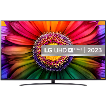 ტელევიზორი LG 86UR81006LA, 86", 4K UHD, Smart TV, USB, HDMI, LAN, BT, WIFI, Black