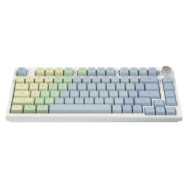 1STPlayer GT-SLPro/SW Clear Gi80, Wireless, Type-C, 2.4G, Bluetooth, Gaming Keyboard, White