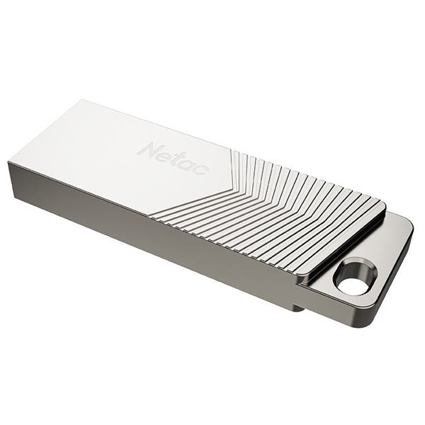 Netac NT03UM1N-064G-32PN UM1, 64GB, USB 3.2, Silver