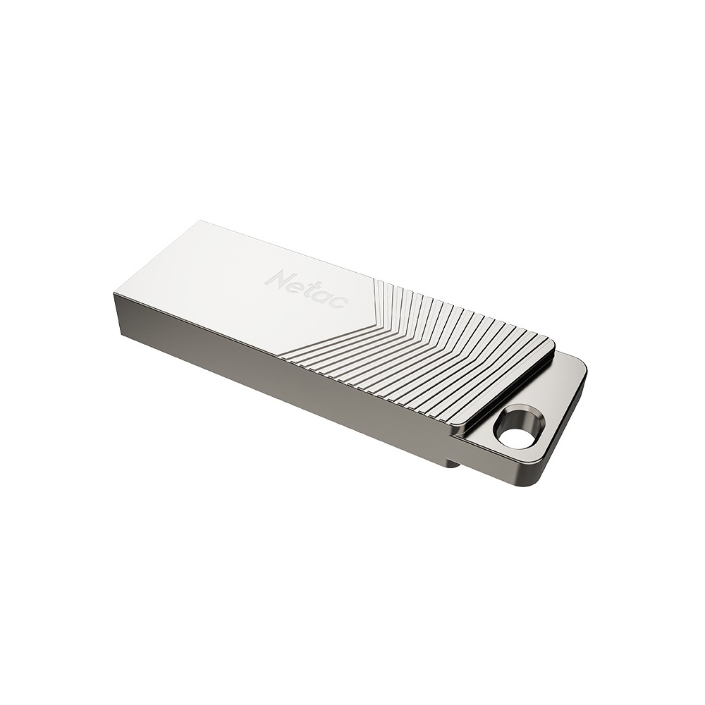 Netac NT03UM1N-064G-32PN UM1, 64GB, USB 3.2, Silver