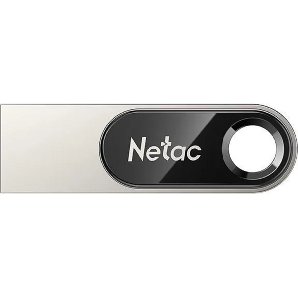 USB ფლეშ მეხსიერება Netac NT03U278N-064G-30PN U278, 64GB, USB 3.0, Silver