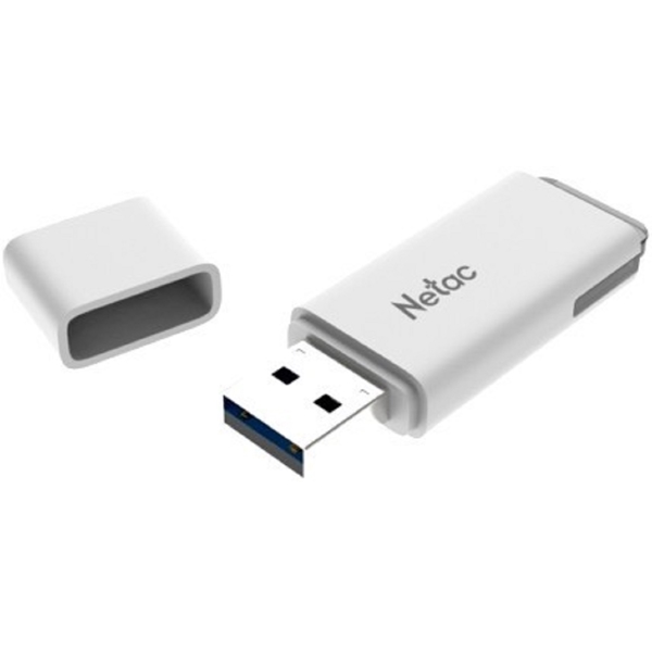 Netac NT03U185N-016G-30WH U185, 16GB, USB 3.0, White