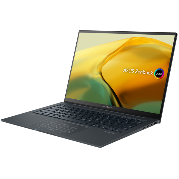 ნოუთბუქი Asus UX3404VA-M9024X Zenbook 14X, 14.5", i7-13700H, 16GB, 1TB SSD, Integrated, W11, Gray