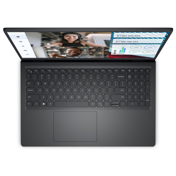 ნოუთბუქი Dell Vostro 3520, 15.6", i7-1255U, 16GB, 512GB SSD, Integrated, Black