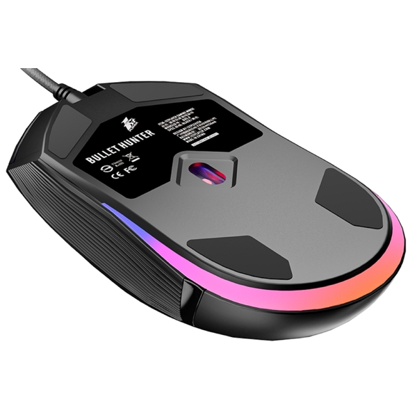 1STPlayer BH5.0, Wired, USB, Gaming Mouse, Black