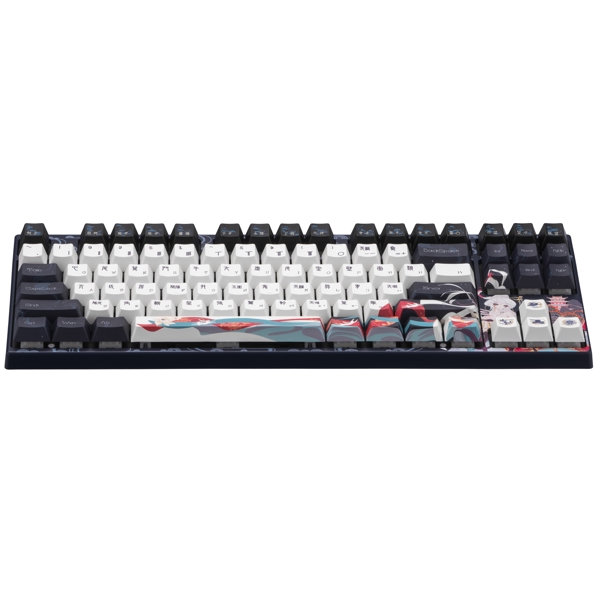 კლავიატურა Varmilo VPM87 Chang'e, EC V2 Sakura, Wired, USB, Gaming Keyboard, Blue