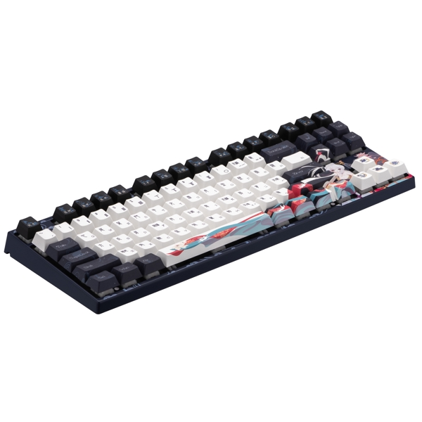 კლავიატურა Varmilo VPM87 Chang'e, EC V2 Sakura, Wired, USB, Gaming Keyboard, Blue