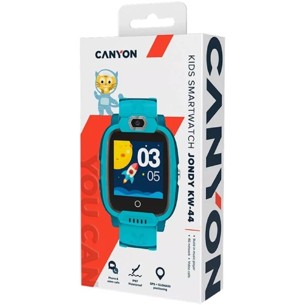 სმარტ საათი Canyon CNE-KW44GB, 1.44", Smart Watch, Green