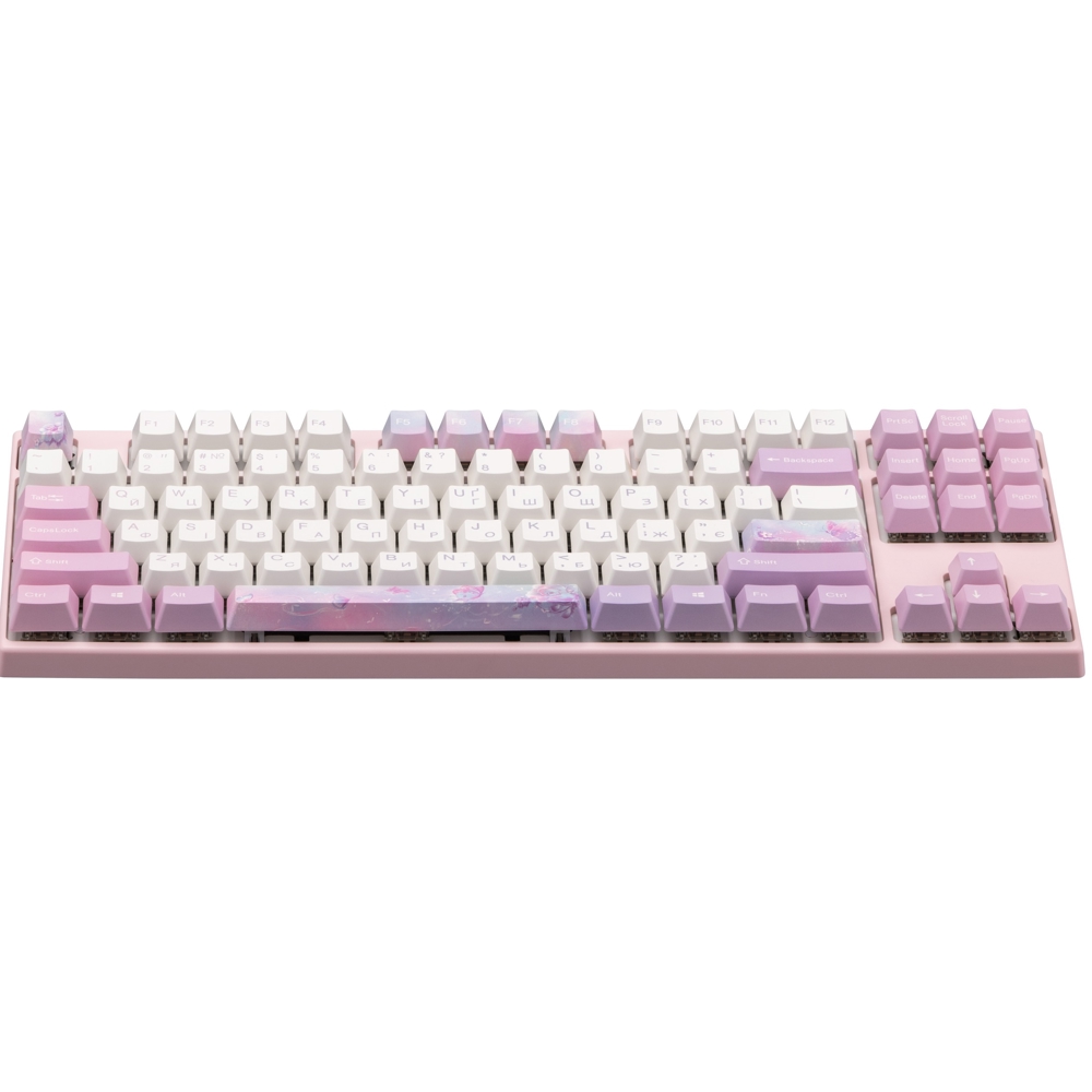 კლავიატურა Varmilo VED87 Dreams On Board, Cherry Mx Brown, Wireless, Bluetooth, USB, Gaming Keyboard, Pink