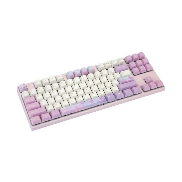 Varmilo VEM87 Dreams On Board, EC V2 Rose, Wired, USB, Gaming Keyboard, Pink